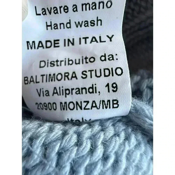 The Andamane Forget Me Not Crop Cardigan Set Wool Cashmere Women’s Size XL - Picture 12 of 12